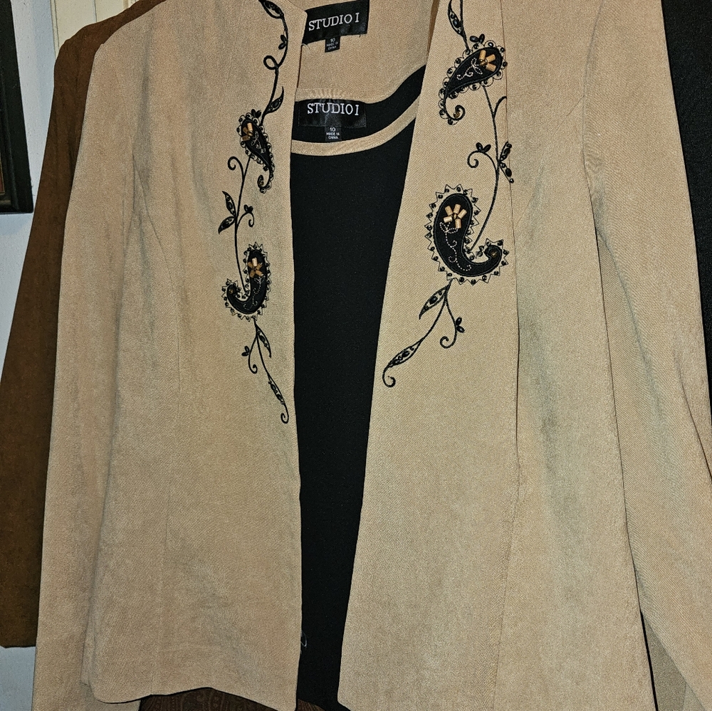Jacket With Matching Top And 2 Pair Of Slacks - image 1